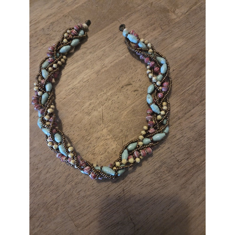 Vintage Teng Yue multi strand necklace